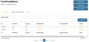 Contacts - Add contact to group 4 - Cadoo